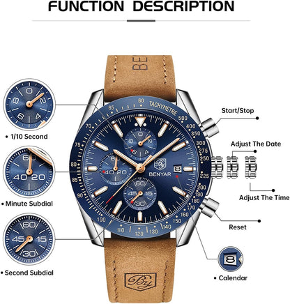Montre Élégante pour Hommes
